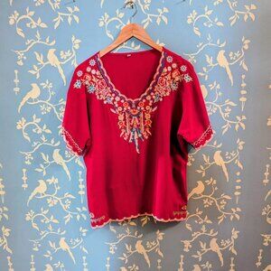 Mexican Embroidered Shirt